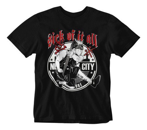 Camiseta Hardcore Punk Sick Of It All C1