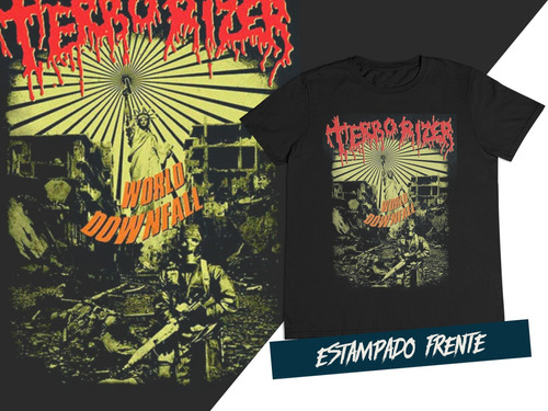 Camiseta Death Metal Grindcore Terrorizer C8