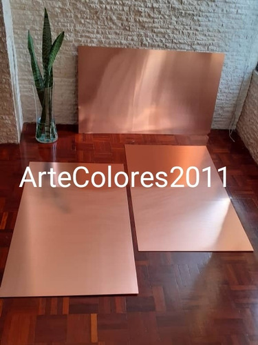 Laminas Planchas De Cobre 0,75mm Minería