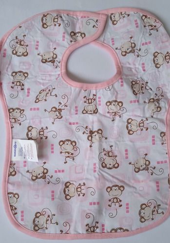 Babero Plástico Para Bebés Niñas Impermeable (Usado)