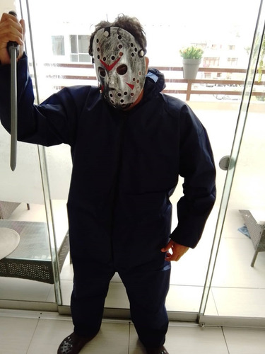 Imagen 10 de 10 de Traje Disfraz Halloween Jason Voorhees - Viernes 13