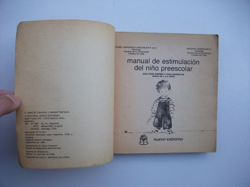 Manual Estimulación Niño Preescolar - Haeussler / Rodríguez