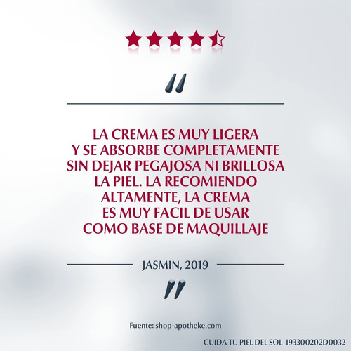 Imagen 7 de 10 de Protector Solar Eucerin Toque Seco Crema-gel Fps50 X 50 Ml