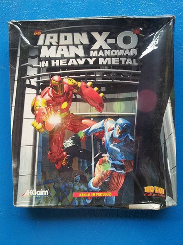 Cd De Jogos Iron X O Manowar In Heavy Metal Herois De Metal