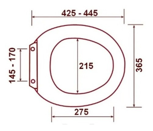 Imagen 5 de 6 de Asiento Y Tapa De Wc Blanca Colomba