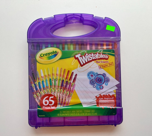 Set Mini Crayones 65 Piezas Twistables - Crayola