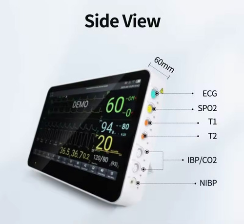 Monitor De Signos Vitales Touch Contec (6 Parámetros)