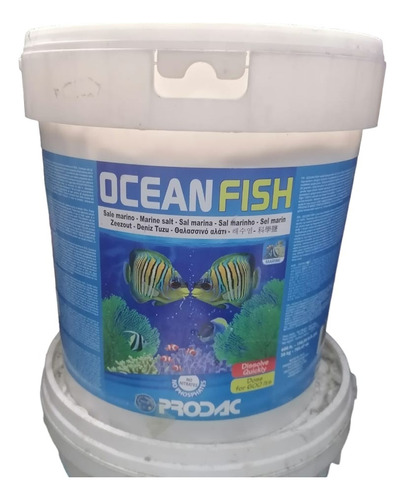 Prodac Sal Marina Ocean Fish 20kg Acuario Marino Pece Pecera