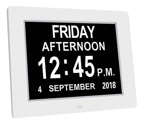 Reloj De Día Con Calendario Digital De Nueva Versión, Extra