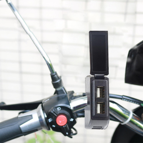 Cargador Usb Para Manillar De Motocicleta Cargador De Teléfo