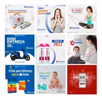 Comprar Super Pack Artes Farmácias Editáveis Canva +15.963 Artes Div