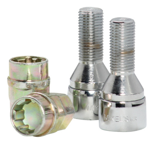 Seguros Rin Cromados Mikel's Birlo 14 Mm X 1.5