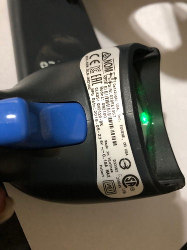 Lector De Codigo De Barra Elgin C/ Usb Quickscan Lite Qw2120 Gris Oscuro Usb (Usado)