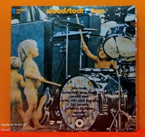 Woodstock Two - Lp Disco De Vinil Sem Encarte
