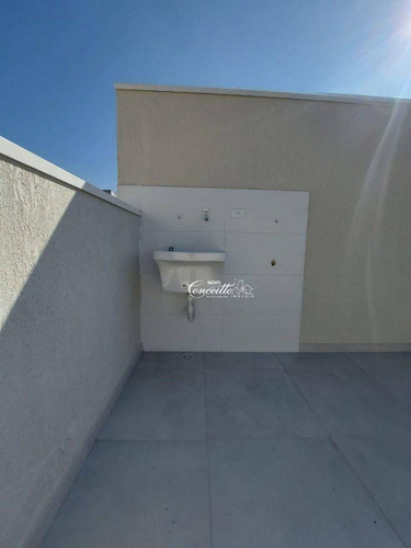 Imagem 15 de 21 de Cobertura Com 2 Dormitórios À Venda, 80 M² Por R$ 365.000,00 - Bangu - Santo André/sp - Co0114