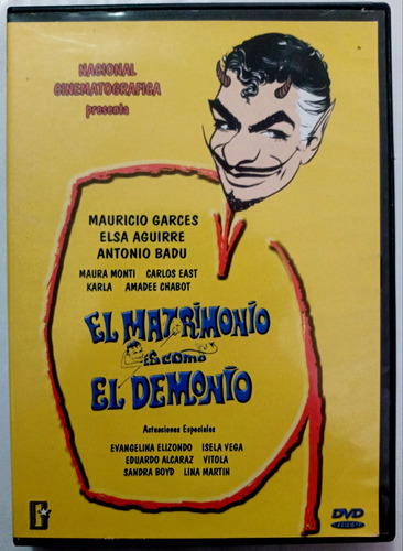 El Matrimonio Es Como El Demonio Mauricio Garcés Dvd (Usado)