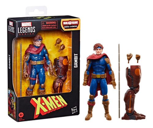 X-men Marvel Legends Age Of Apocalypse Gambit 6-inch (Usado)