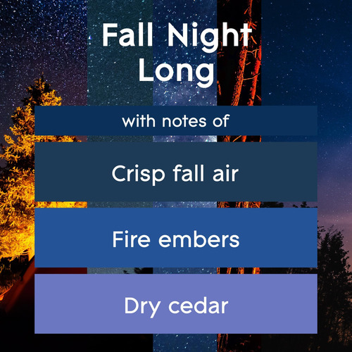 Vela De Glade Noche De Otoño, Vela De Fragancia Infundida Co