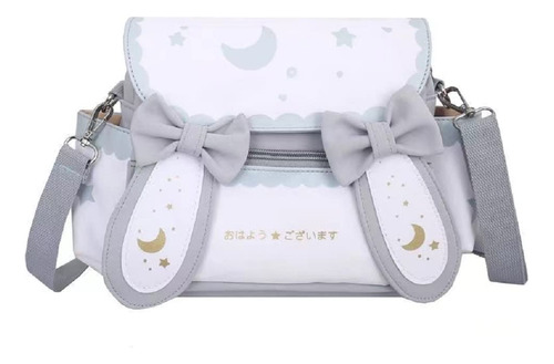 Mochila Kawaii Japonesa Con Orejas De Conejo Para Niña