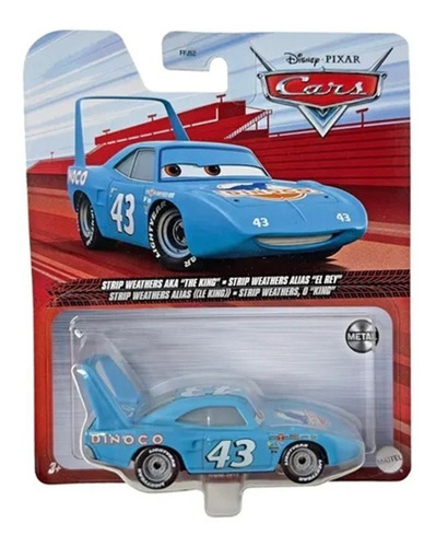 Strip Weathers Alias El Rey Carro De Metal Vehículo 5761-22