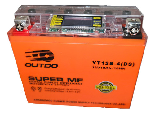 Bateria Yamaha Fz6 Fazer 600 12v 10ah Yt12b-bs