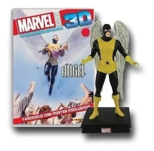 Marvel 3d Figuras  Coleccion Salvat  N 2 Angel