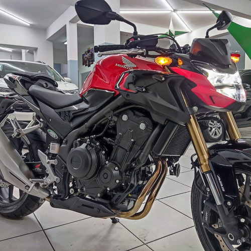 Honda Cb 500f Abs Vermelha 2023 Gasolina