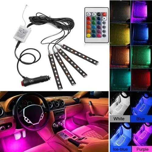 Juego De Luces Led Para Interior Multicolor /q-093