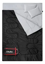 Comprar Ohuhu Saco De Dormir Doble Con 2 Almohadas, Impermeable, Liv