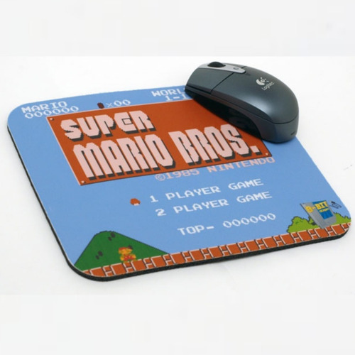 Mouse Pad Mario Bros Retro