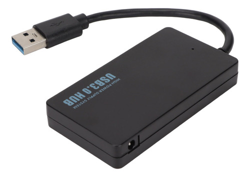 Hub Usb 3.0 Ultradelgado Portátil De 4 Puertos De 5 Gbps De