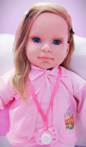 Imagem 5 de 9 de Bebe Reborn Boneca Menina Realista Promoção 23 Itens Linda
