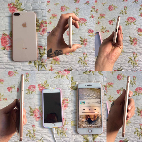 Imagem 1 de 1 de Vendo iPhone 256 Gb Com Carregador , 8 Plus, Única Dona.