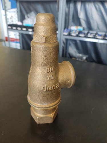 Válvula De Alívio 3/4'' Pol Para Caldeira Vapor Ar Água