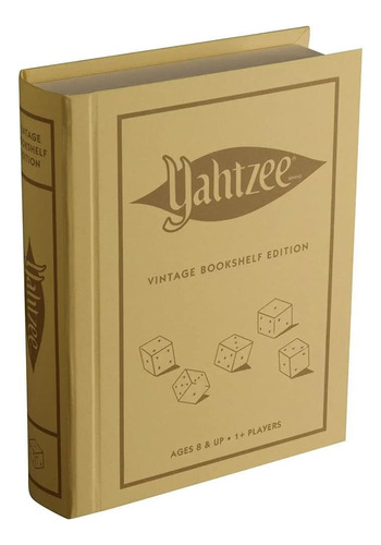 Juego De Mesa Ws Game Yahtzee Coleccion Libro Vintage