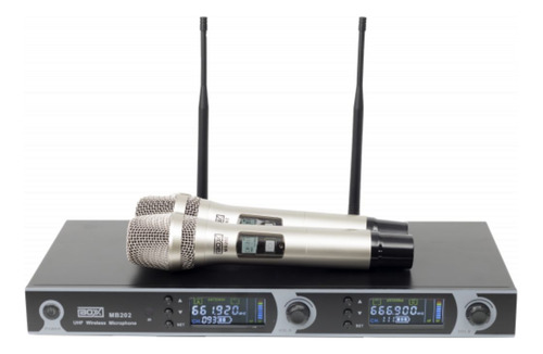 Kit Microfones Wireless Boxx Audio Mb 202