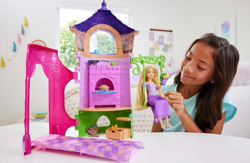 Disney Princesa Casa De Muñecas Torre De Rapunzel
