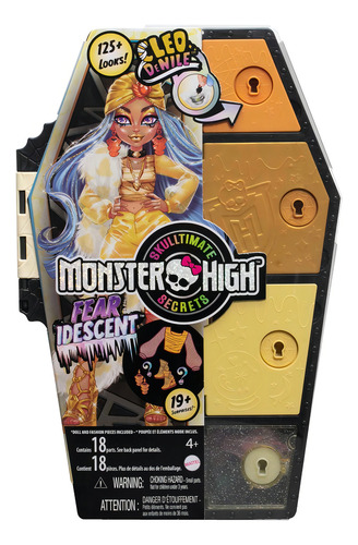 Monster High Muñeca Skulltimates Destellos De Horror Cleo