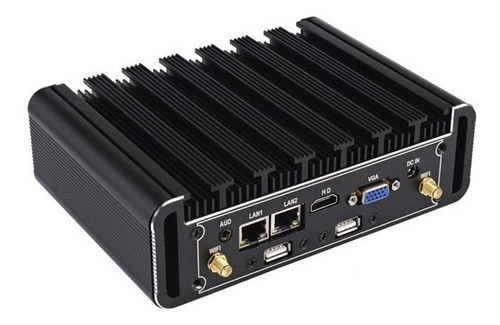 Mini Pc Industrial + Intel I7 + 8gb + Ssd 256g Msata