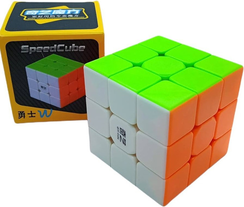 Cubo Rubik 3x3 Qiyi  Stickerless