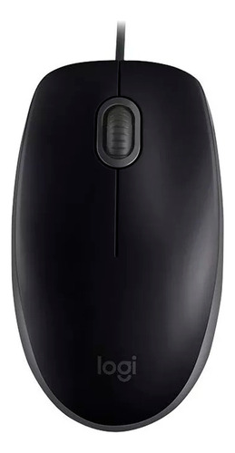 Mouse Alambrico Usb Logitech M110 Silencioso Color Negro