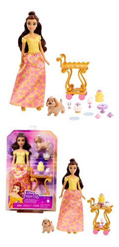 Muñeca Bella Princesas Disney Original Con Accesorios 