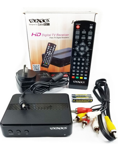 Conversor Sintonizador Tda Isdb-t 1080p Hdmi A/v