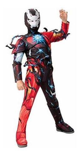 Disfraz Talla Medium Para Niño Iron Man Venomizado