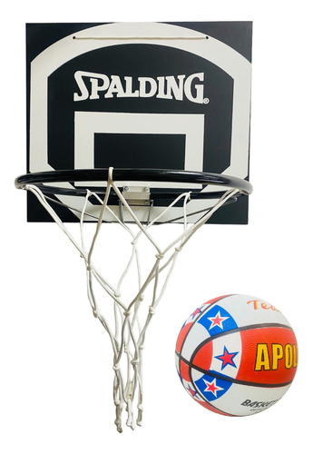 Tablero De Baloncesto, + Aro + Malla + Balón Apollo #7