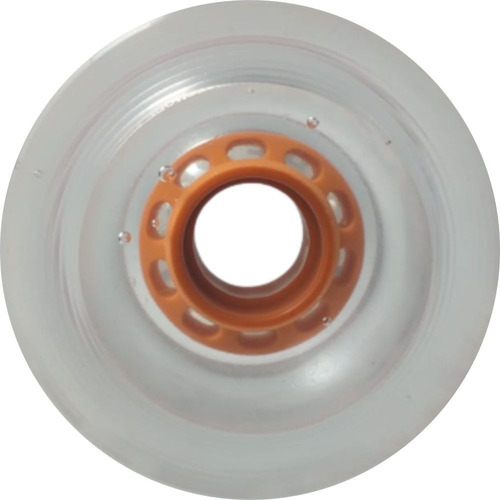 Roda Brats Wheels 70mm 78a Laranja Transparente