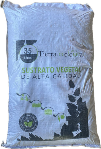 Tierra De Hoja Ecológica Con Fibra De Coco (35 Litros)