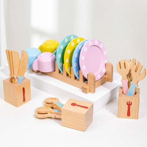 Q Juego De Cocina De Juguete Para Jugar Con Platos Y Platos