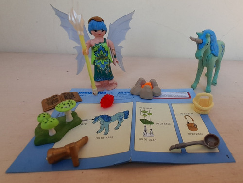 Imagen 5 de 8 de A Playmobil 5441 Hada Con Unicornio Playlgh