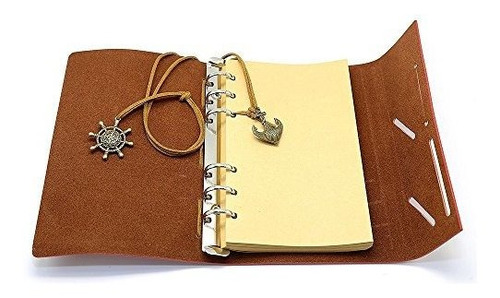 Cuaderno Cuero Recargable Vintage Modana